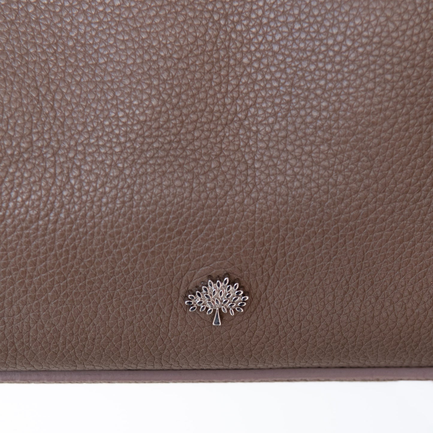 Mulberry Alice Mushroom Leather Tote Bag