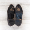 Celine Black Patent Leather Closed Brogue Shoes Size 38 - EVEYSPRELOVED