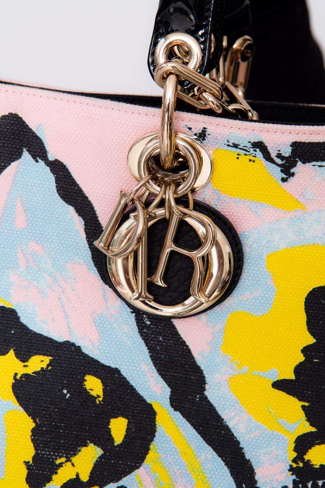 Lady Dior Blush Pink Canvas Tote Bag