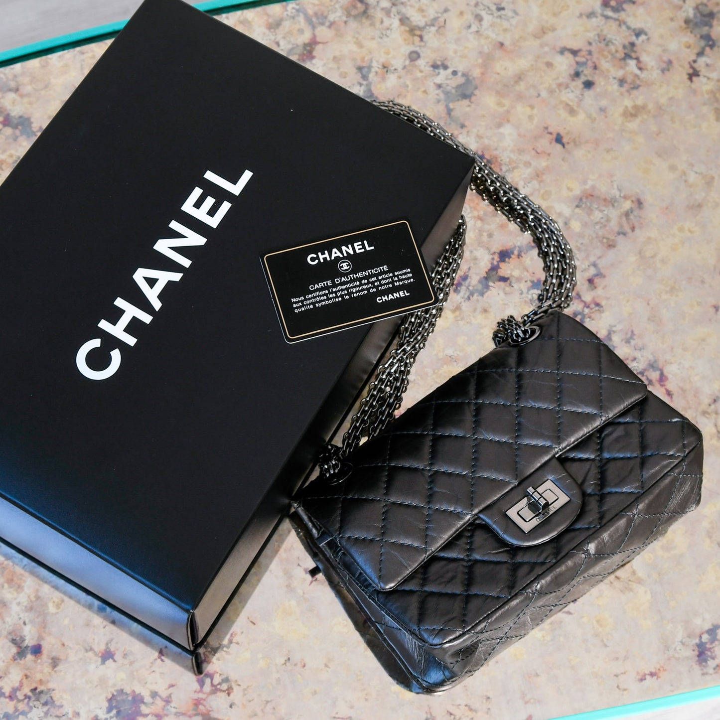 Chanel 2.55 Mini Reissue Double Flap Bag