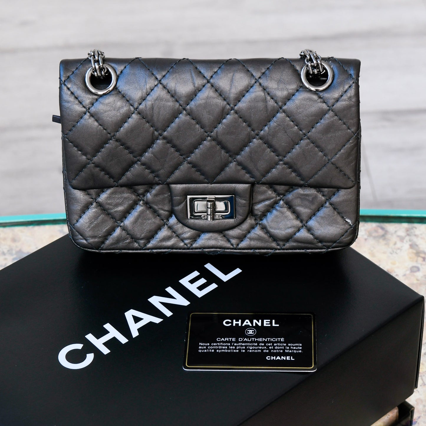 Chanel 2.55 Mini Reissue Double Flap Bag