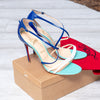Christian Louboutin Gwynitta Neptune Sandals Size 41 - EVEYSPRELOVED