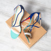 Christian Louboutin Gwynitta Neptune Sandals Size 41 - EVEYSPRELOVED