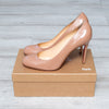 Christian Louboutin Nude Simple Patent Pumps Size 42 - EVEYSPRELOVED