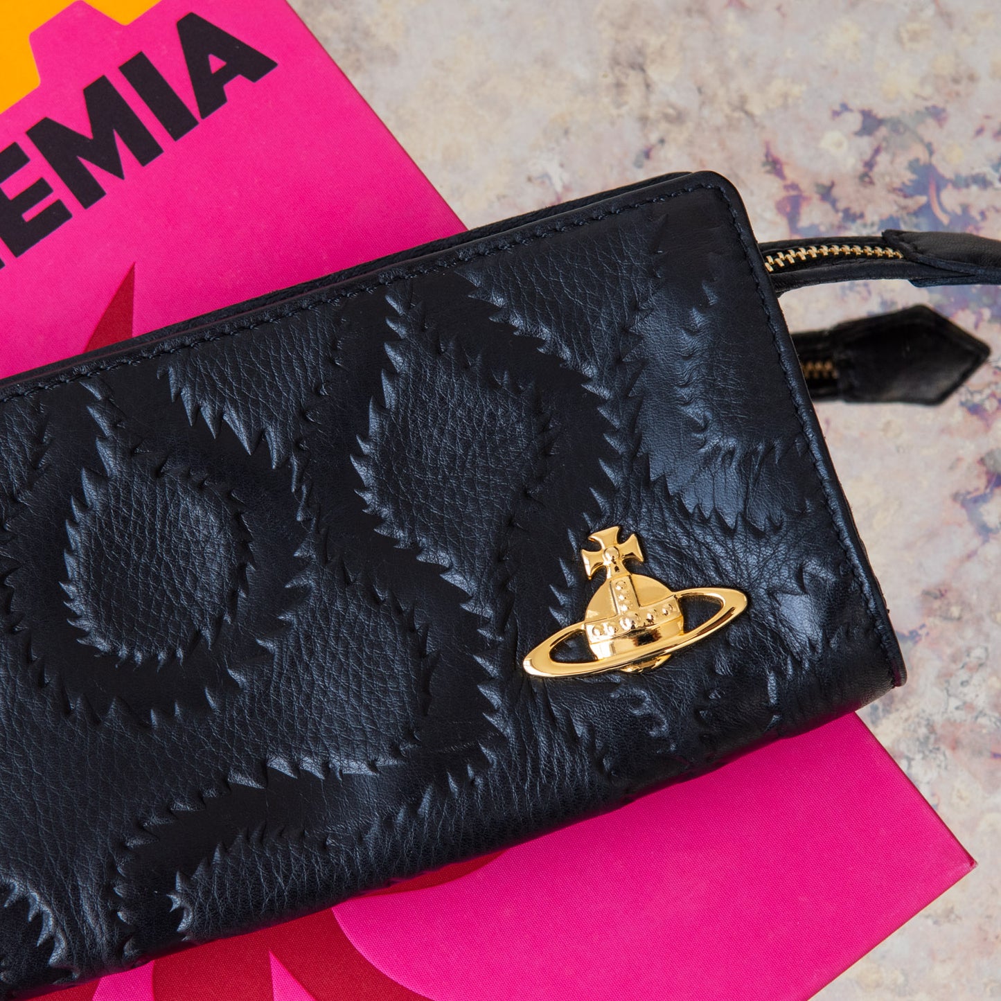 Vivienne Westwood Leather Clutch Bag