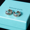 EVEYSPRELOVED Tiffany and Co Sterling Silver Roman Numeral Earrings