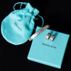 EVEYSPRELOVED Tiffany and Co Sterling Silver Roman Numeral Earrings