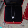 Cartier Caresse D'Orchidees Par Cartier Necklace White Gold - EVEYSPRELOVED