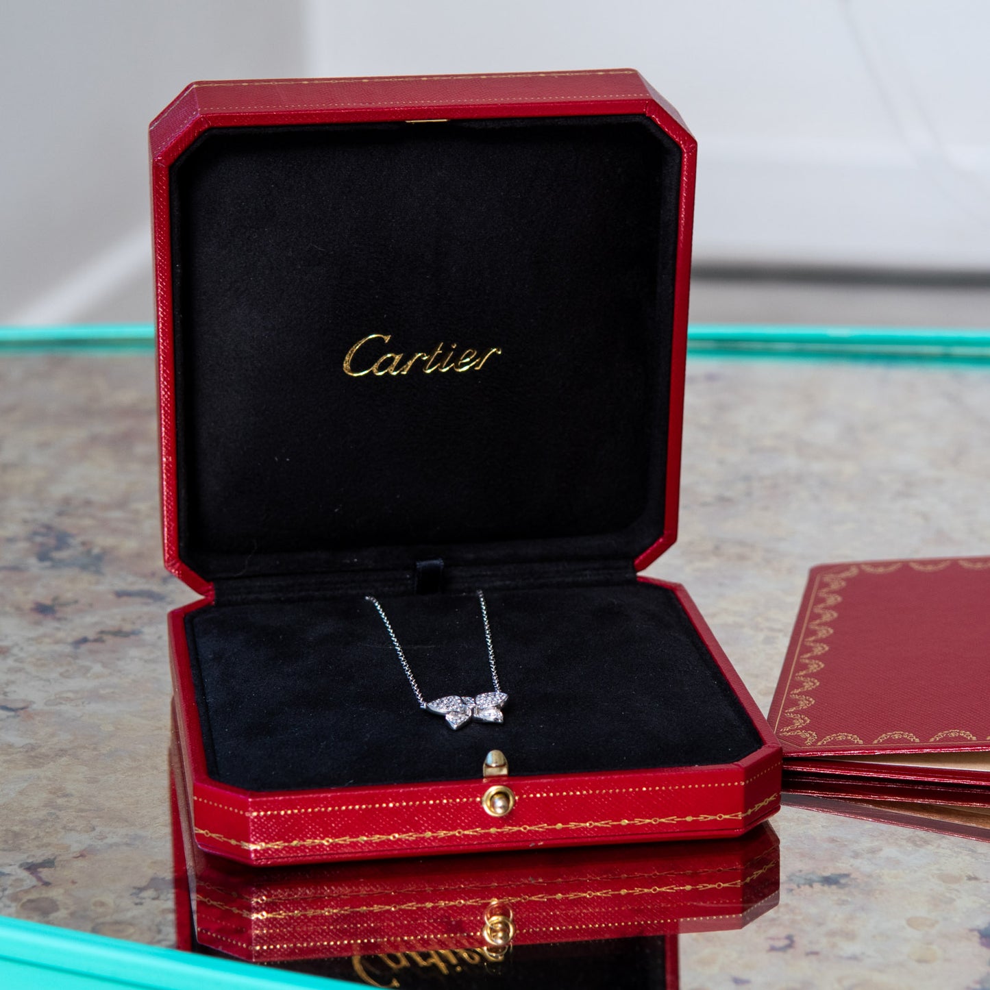 Cartier Caresse D'Orchidees Par Cartier Necklace White Gold