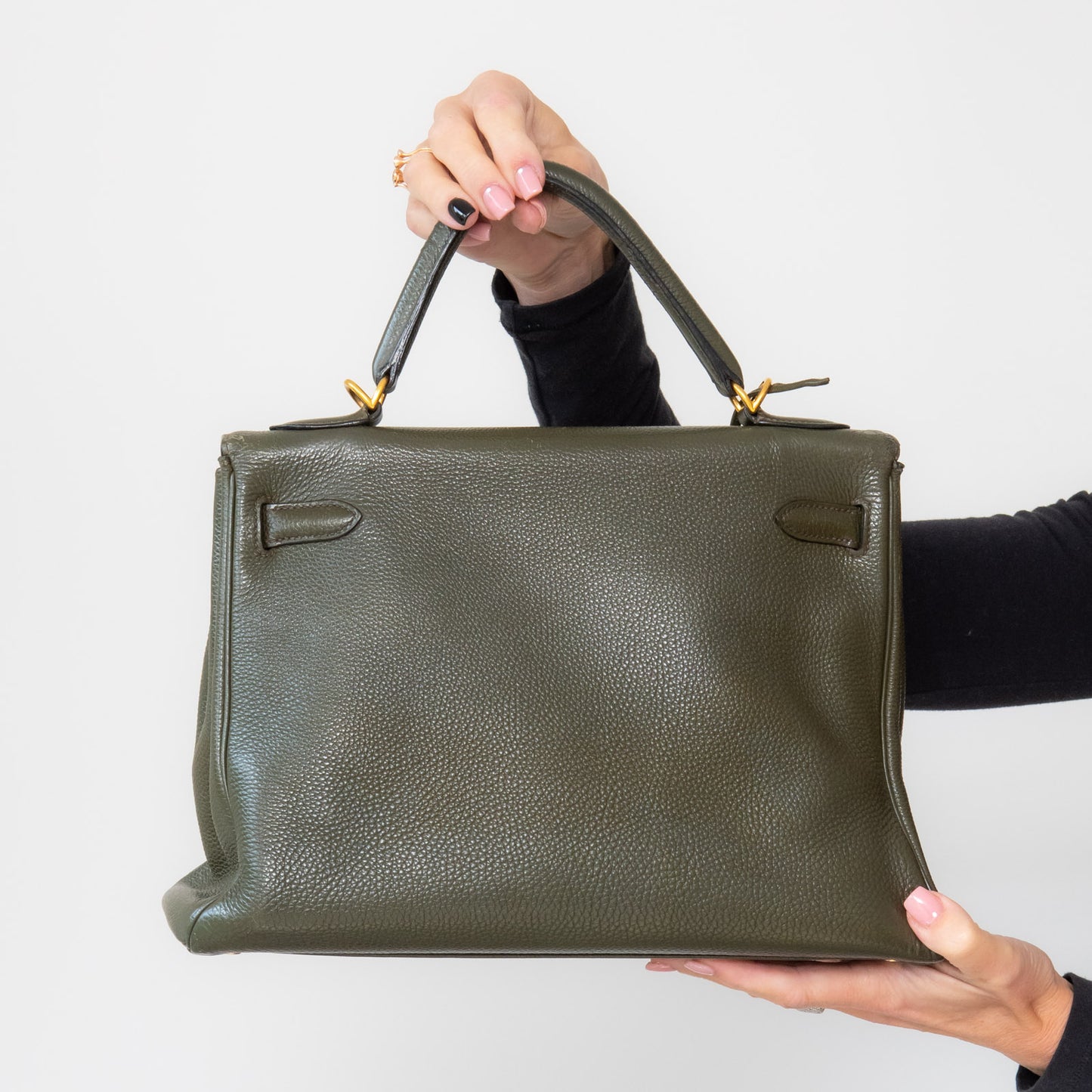 Hermes Green Kelly 32 Bag 2003