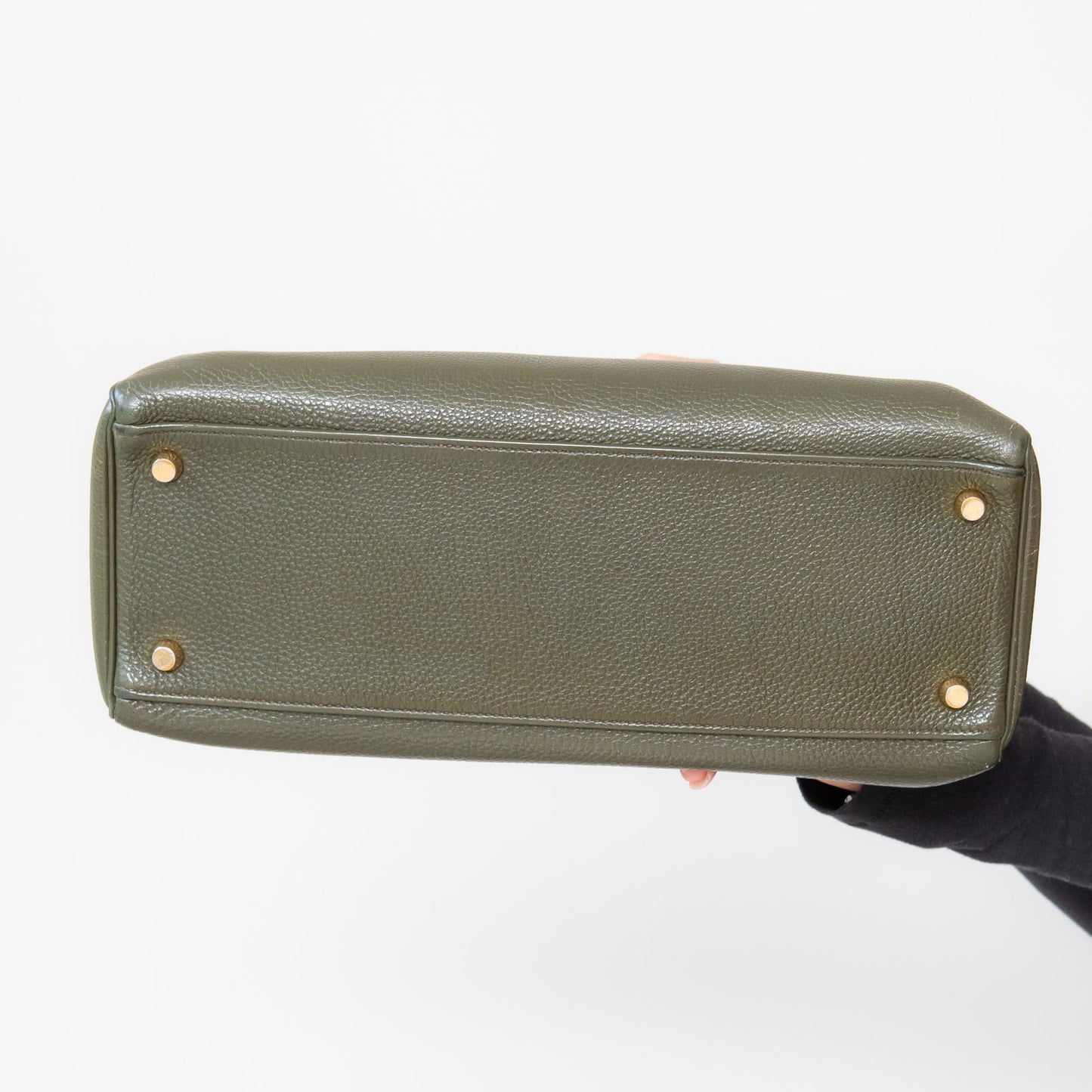 Hermes Green Kelly 32 Bag 2003