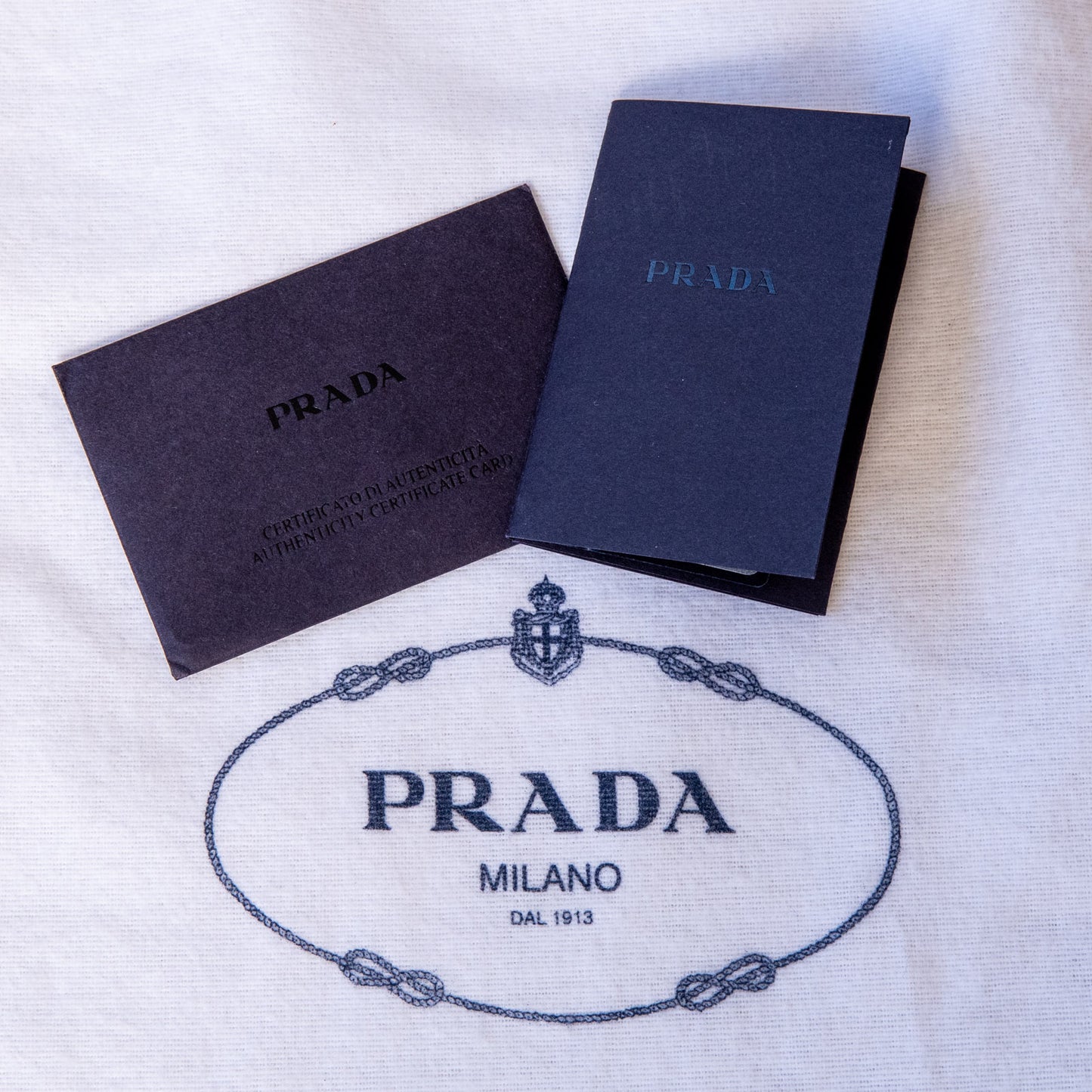 Prada Grey Saffiano Leather Shopper Tote Bag