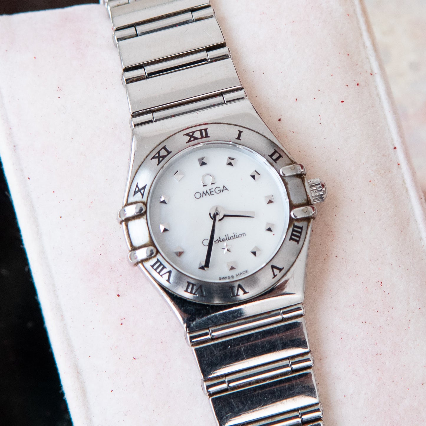 Omega Ladies Stainless Steel Constellation Watch 25mm
