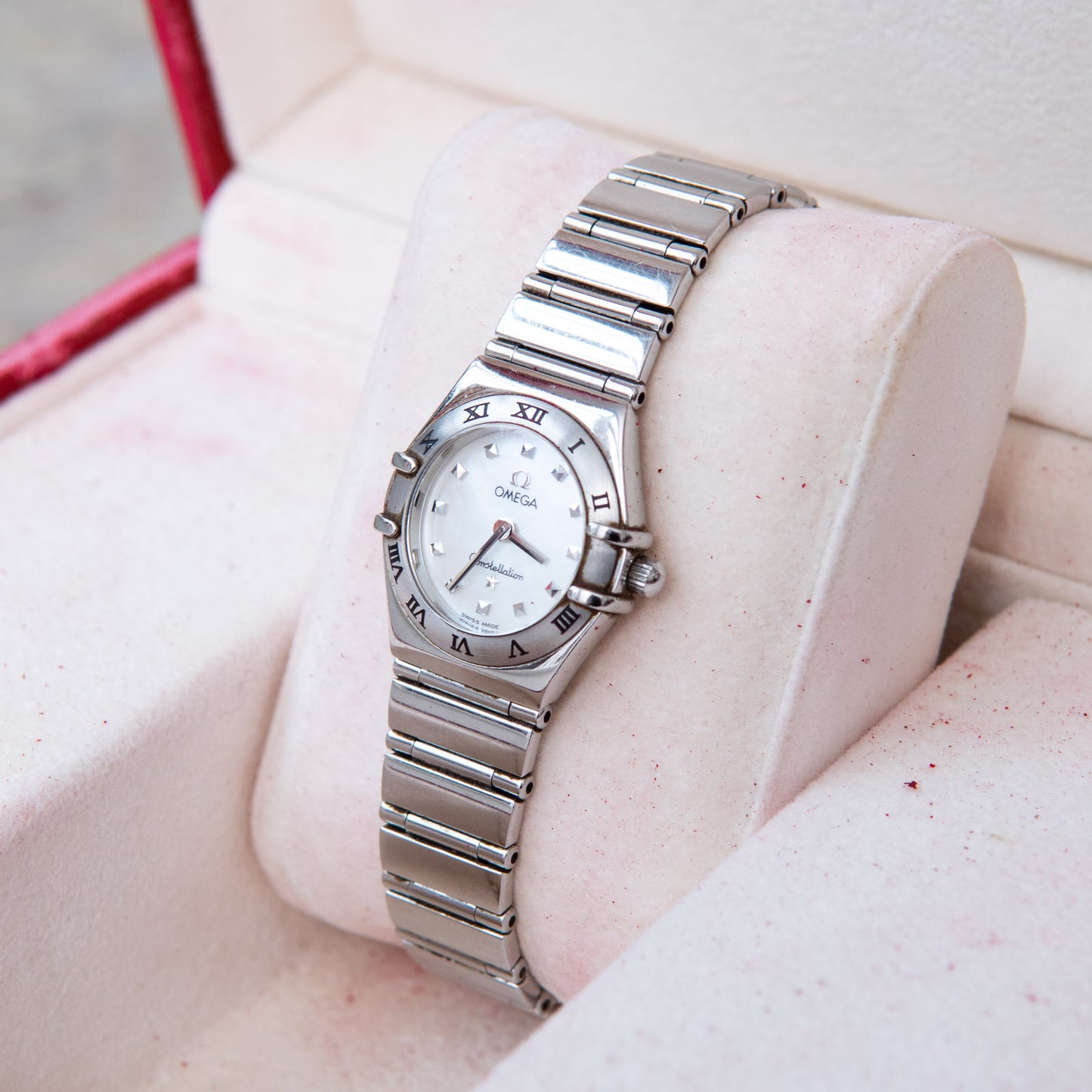 Omega Ladies Stainless Steel Constellation Watch 25mm