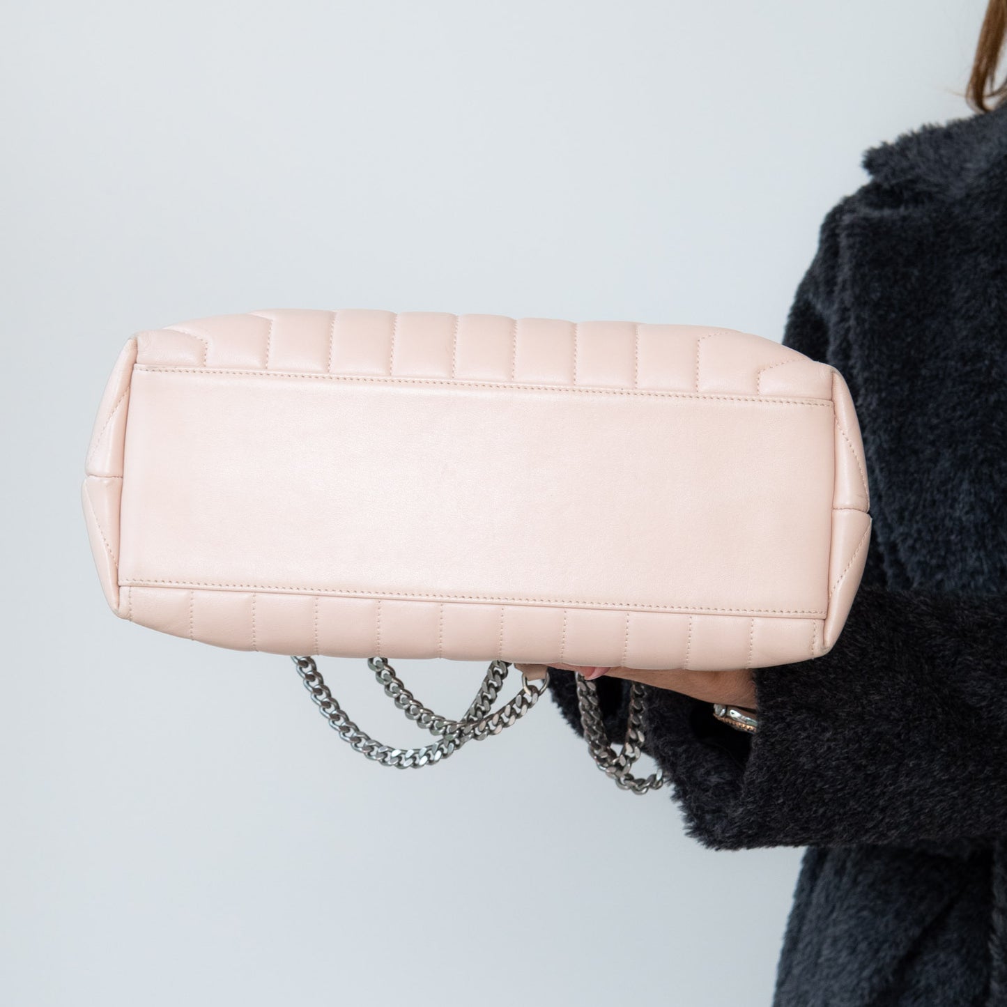 Saint Laurent Medium LouLou Blush Pink Bag