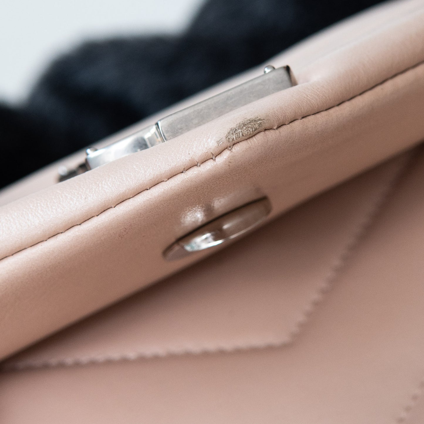 Saint Laurent Medium LouLou Blush Pink Bag
