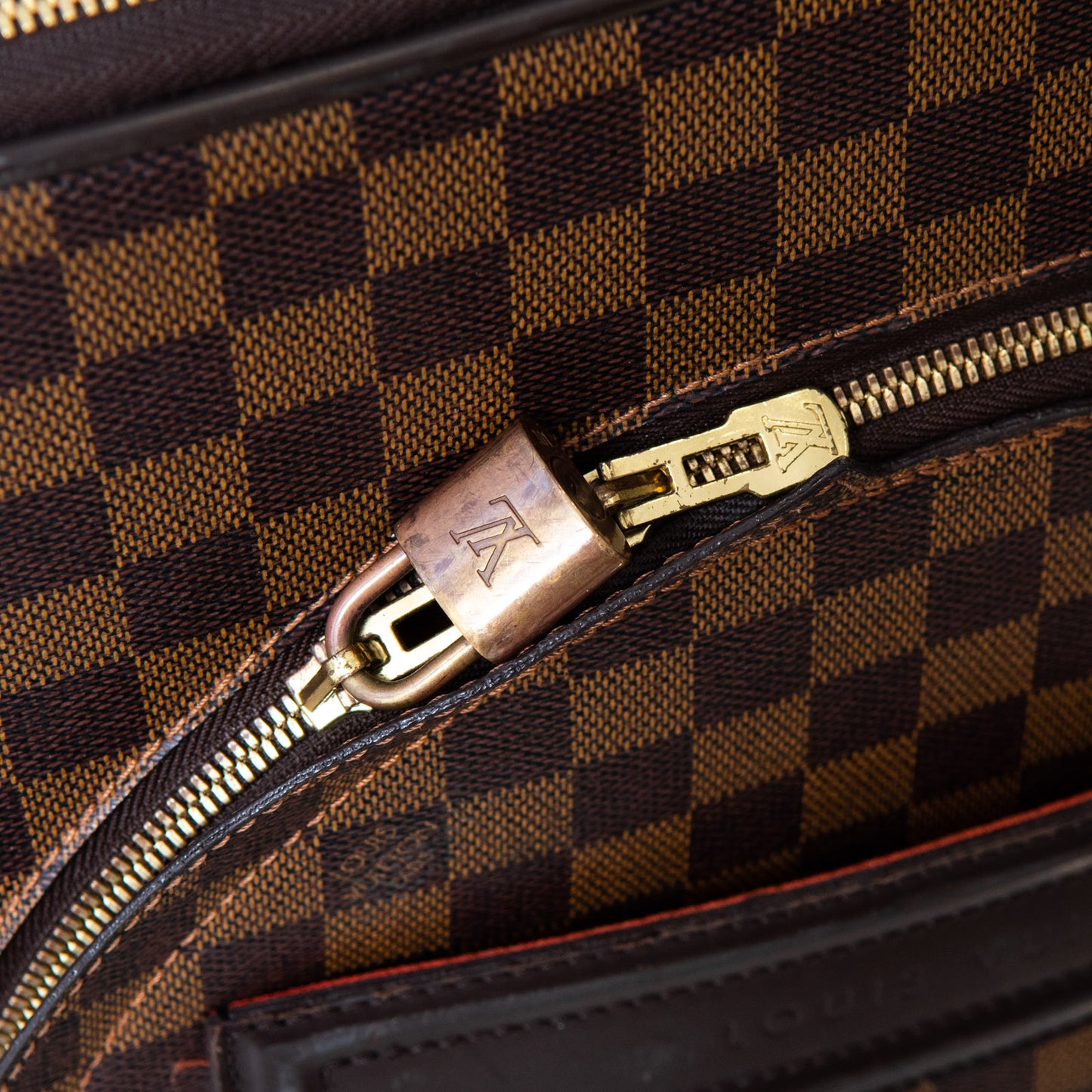 Louis Vuitton Pegasse 55 Damier Ebene Canvas Brown