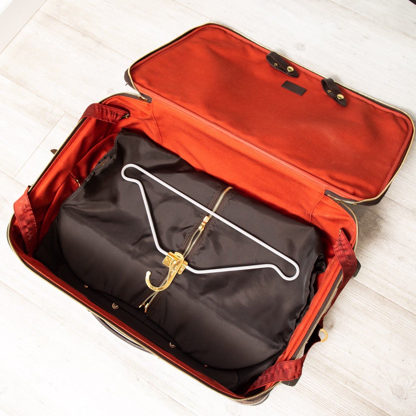 Louis Vuitton Pegasse 55 Damier Ebene Canvas Brown