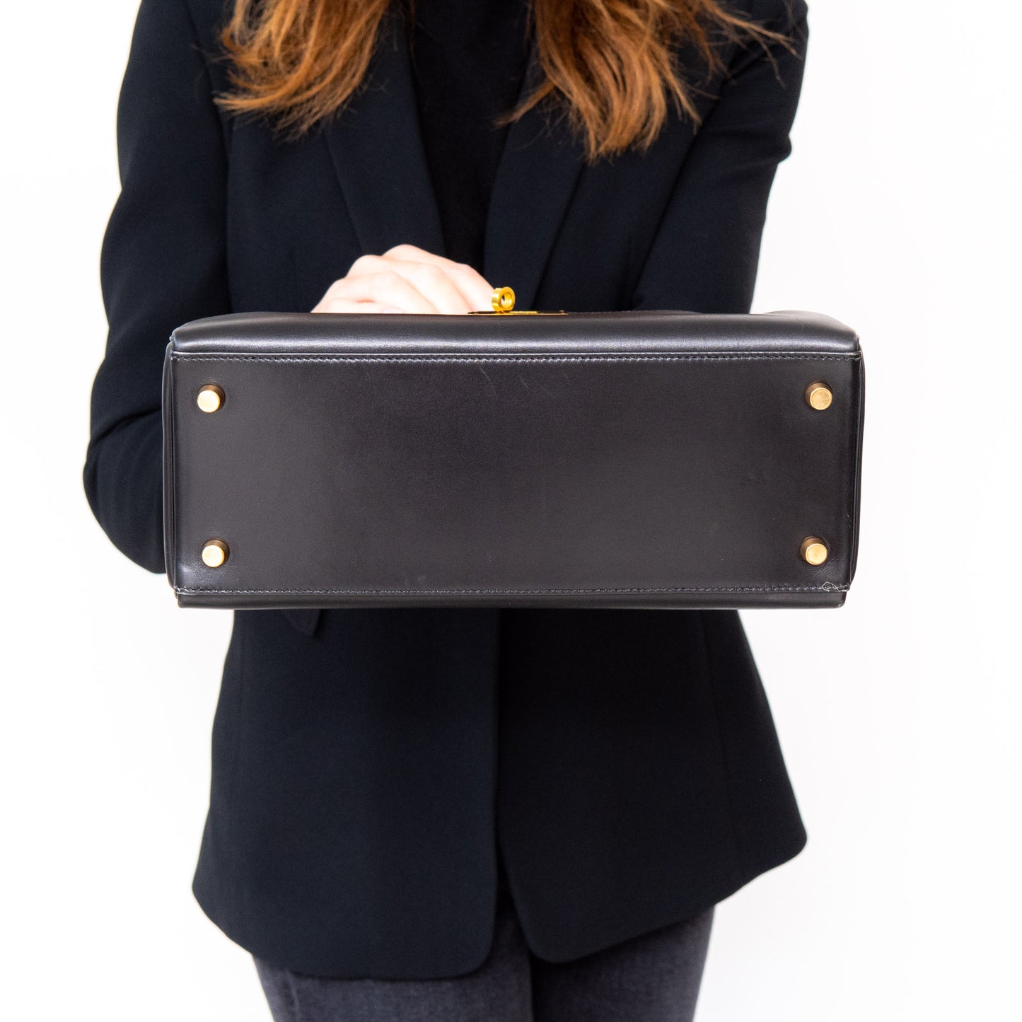Hermes Black Kelly Retourne 28 1996