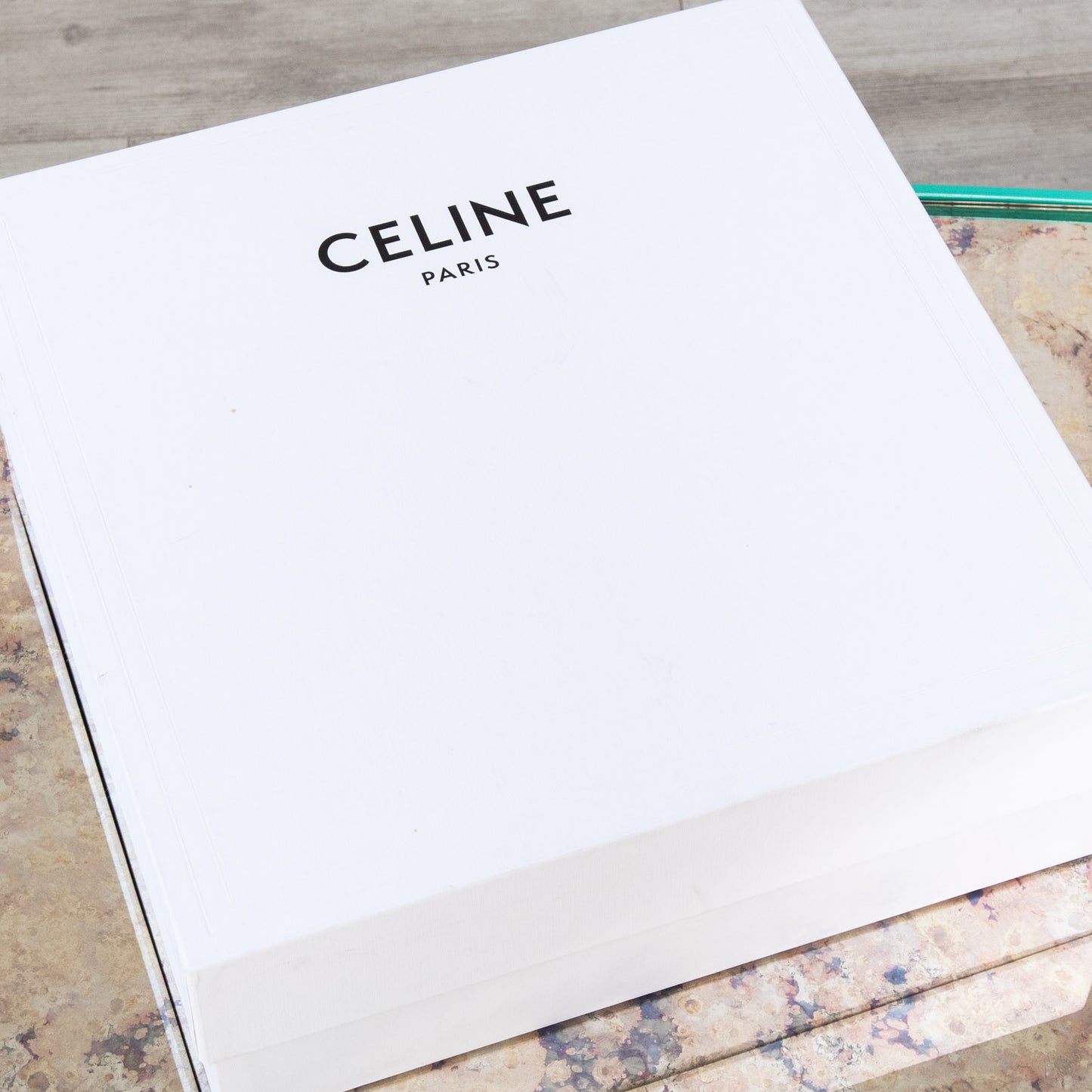Celine Medium Romy Leather Tan Bag