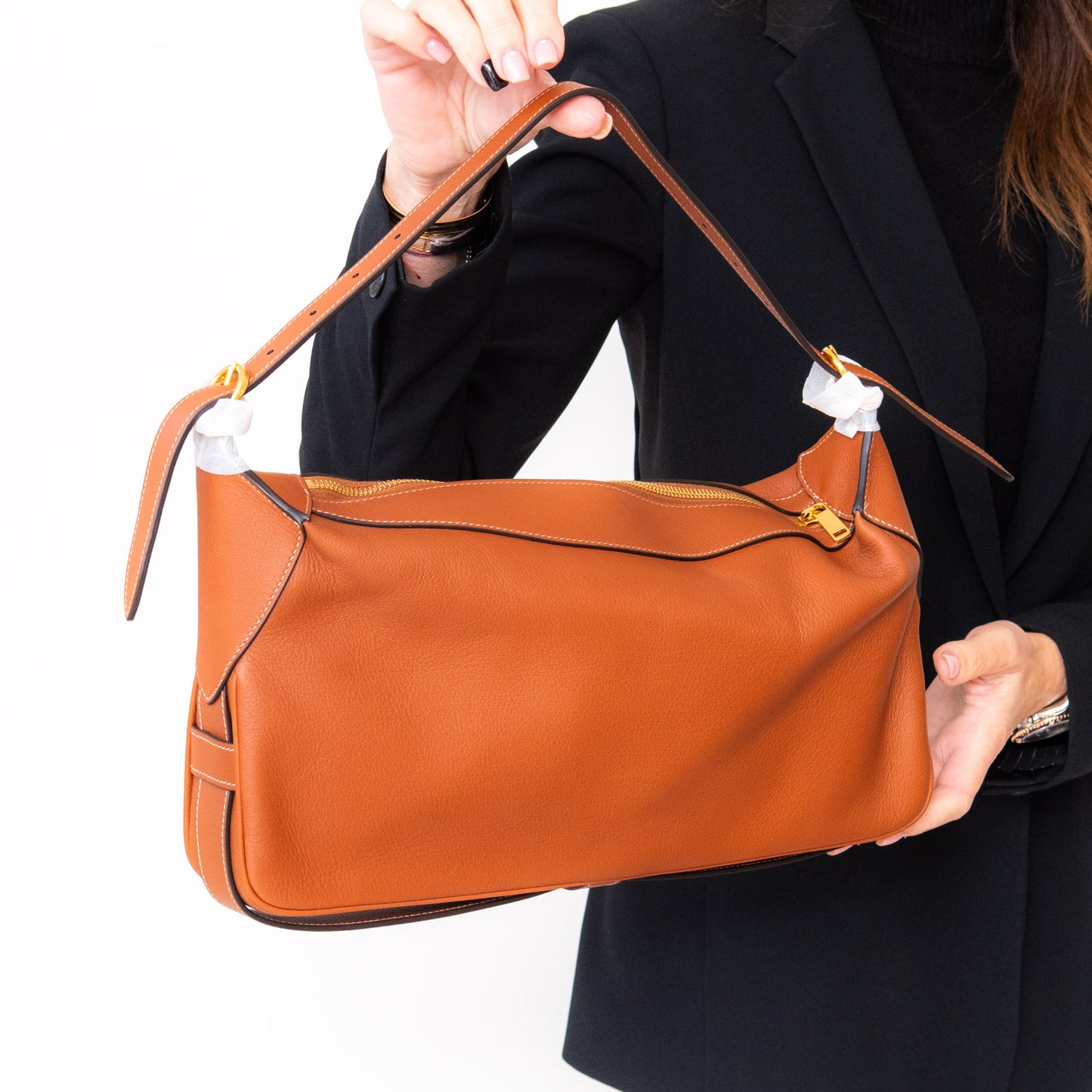 Celine Medium Romy Leather Tan Bag