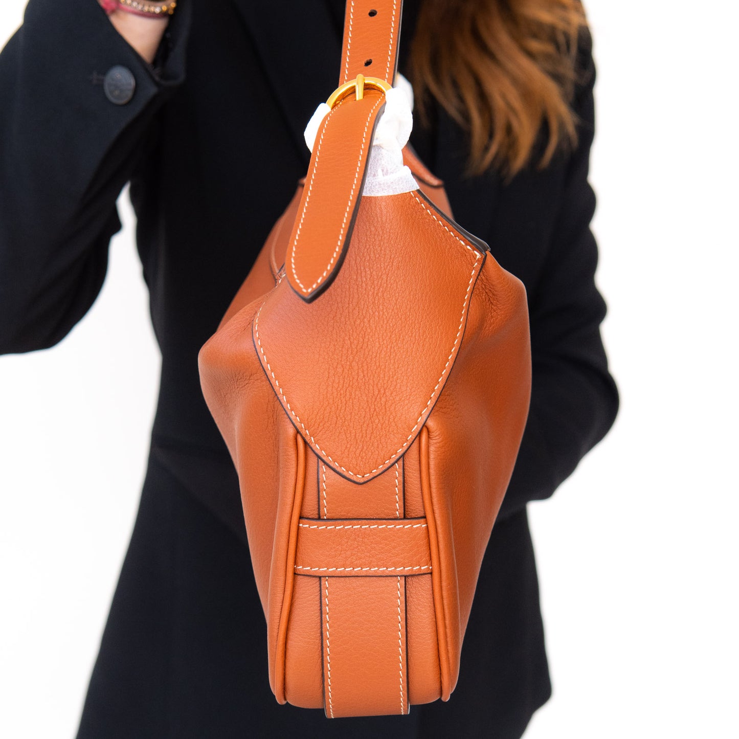Celine Medium Romy Leather Tan Bag