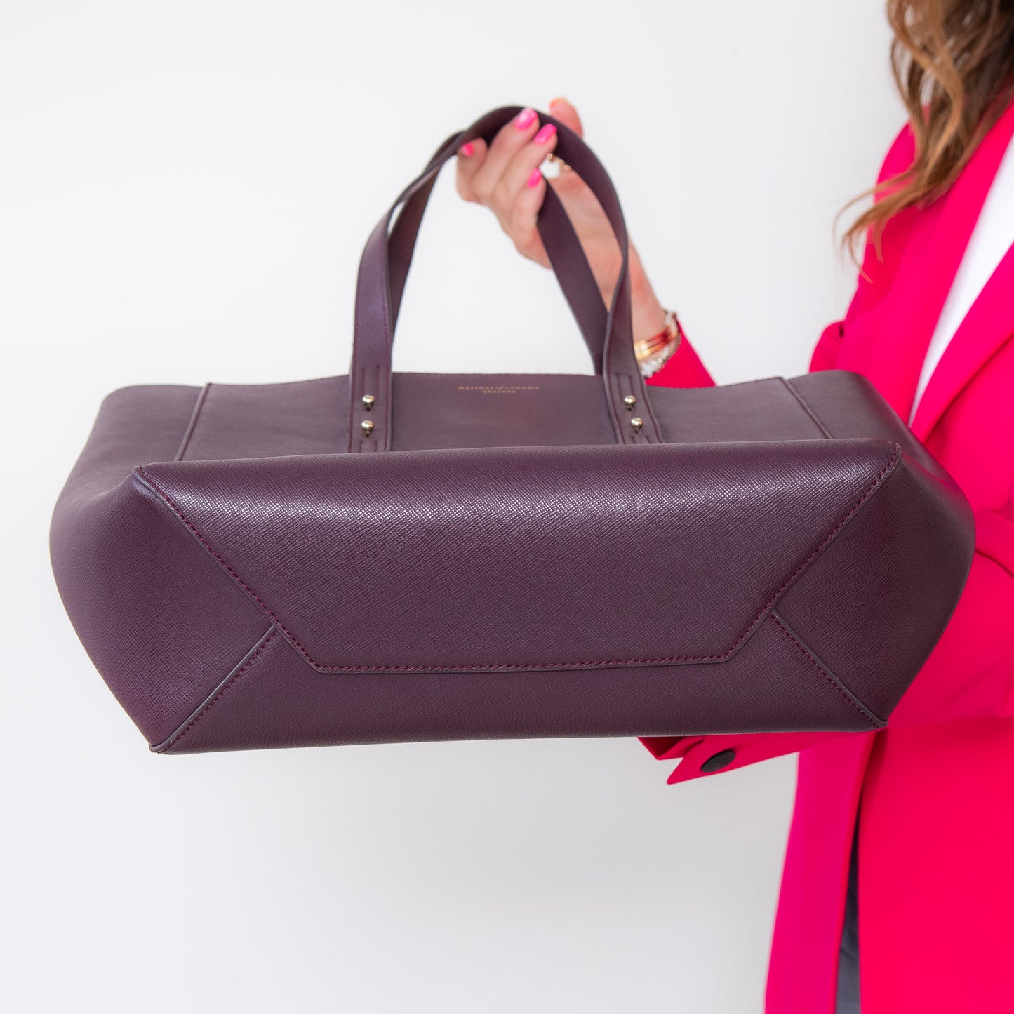 Aspinal Leather Tote Bag