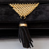 Aquazzura Downtown 24/7 Leather Chain Bag