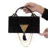 Aquazzura Downtown 24/7 Leather Chain Bag