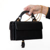 Aquazzura Downtown 24/7 Leather Chain Bag