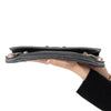 Balenciaga Grey Leather Envelope Clutch Bag