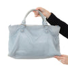 Balenciaga Pale Blue Giant City Brogues Bag