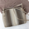 Bottega Veneta Nappa Intrecciato Striped Nodini Crossbody Bag