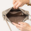 Bottega Veneta Nappa Intrecciato Striped Nodini Crossbody Bag
