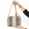 Bottega Veneta Nappa Intrecciato Striped Nodini Crossbody Bag