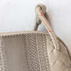Bottega Veneta Nappa Intrecciato Striped Nodini Crossbody Bag