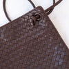 Bottega Veneta Brown Leather Knot Bag