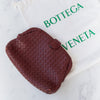 Bottega Veneta The Lauren 1980 Burgundy Intrecciato Clutch Bag