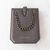Bvlgari Serpenti Forever Grey Leather Crossbody Phone Bag