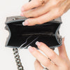 Bvlgari Serpenti Forever Grey Leather Crossbody Phone Bag