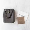 Bvlgari Serpenti Forever Grey Leather Crossbody Phone Bag