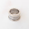 Bvlgari B-Zero Five Band Ring White Gold 18 KT Size 51