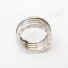 Bulgari B Zero1 White Gold Three Band Diamond Ring