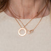 Cartier Rose Gold And Diamonds Love Pendant Necklace
