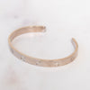 Cartier White Gold Single Diamond Open Love Cuff Bangle 18