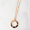 Cartier Rose Gold And Diamonds Love Pendant Necklace