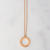 Cartier Rose Gold And Diamonds Love Pendant Necklace