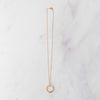 Cartier Juste Un Clou Diamond Pendant Necklace Rose Gold