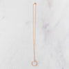 Cartier Juste Un Clou Diamond Pendant Necklace Rose Gold