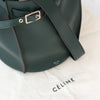 **UNUSED** Celine Green Leather Bucket Bag